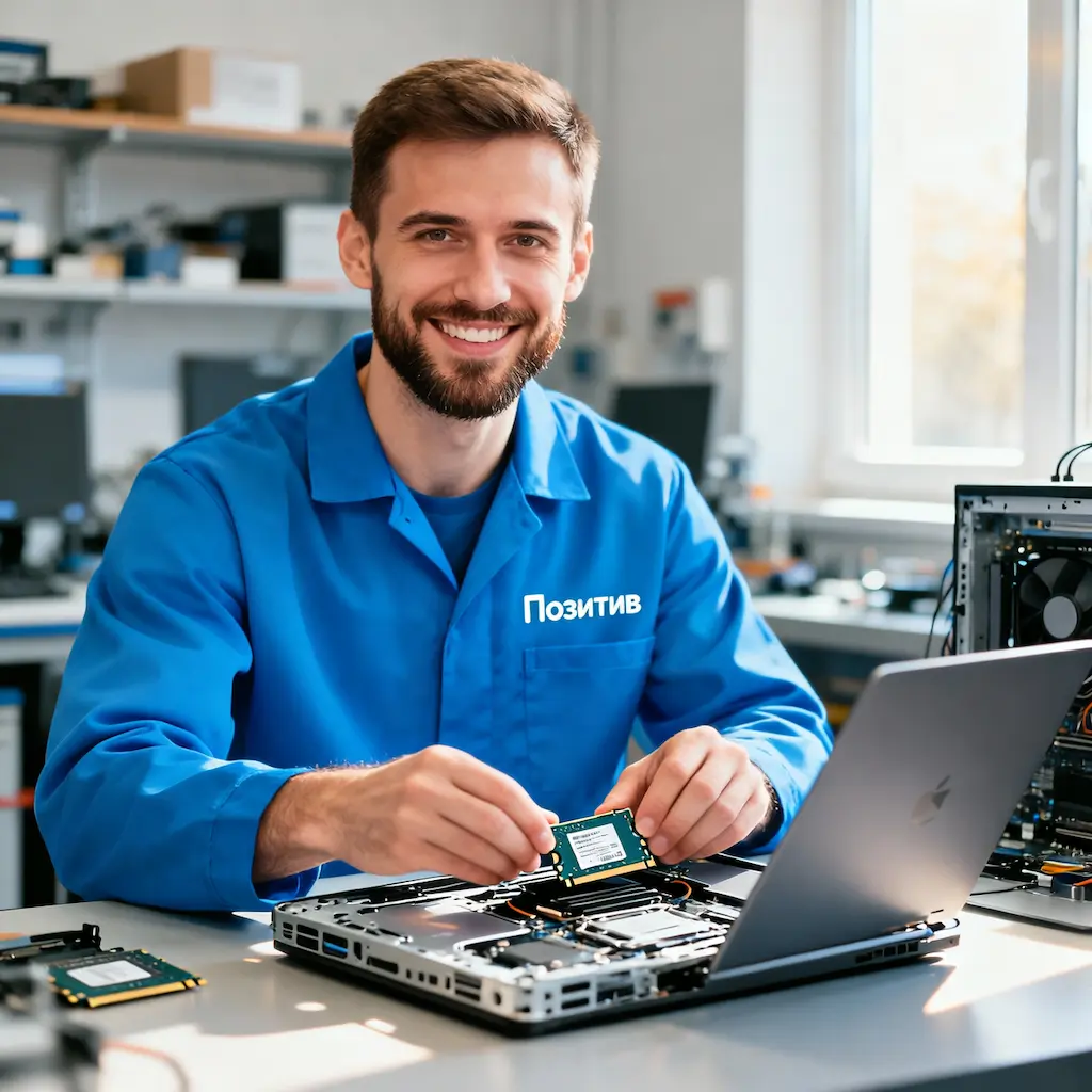 заменить HDD на SSD на ноутбуке в Орле