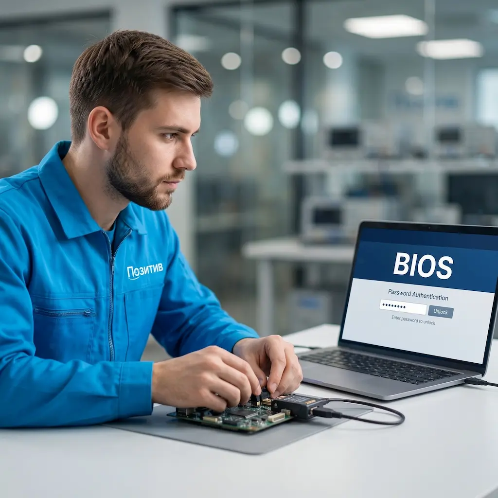 Снятие пароля BIOS ноутбука в Орле