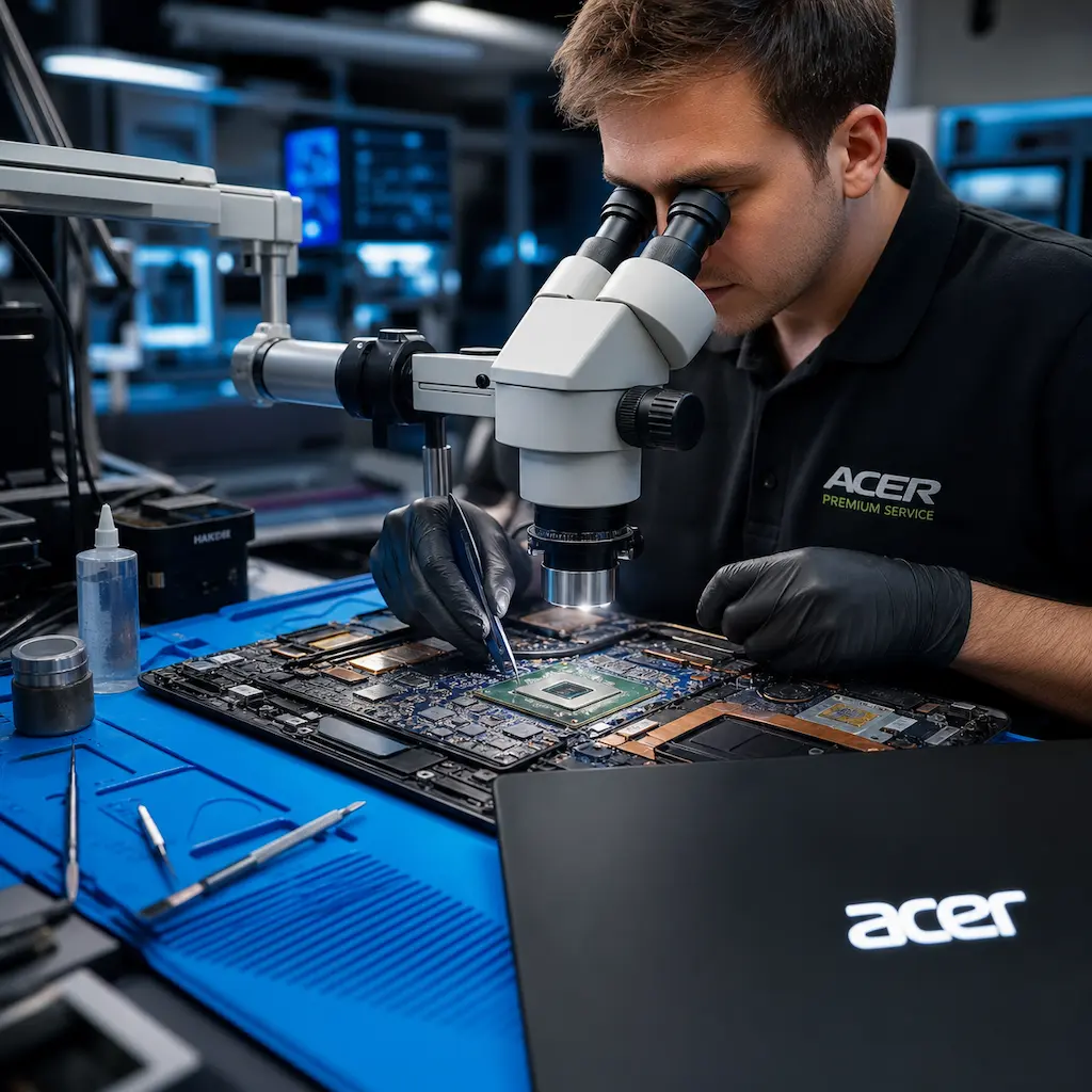 Замена видеокарты ноутбука Acer в Орле