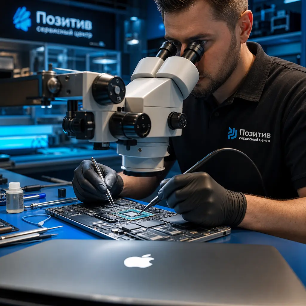 Замена видеокарты Apple MacBook в Орле