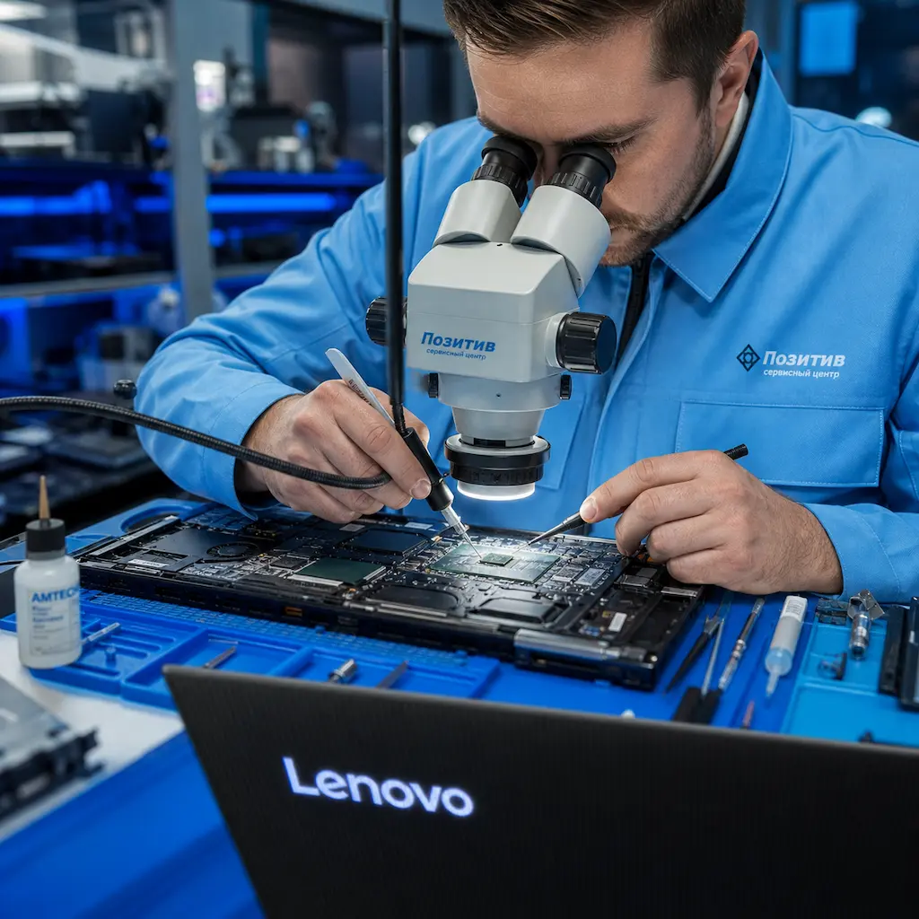 Замена видеокарты ноутбука Lenovo в Орле