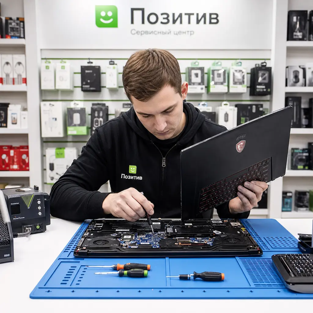 заменить клавиатуру на ноутбуке MSI в Орле