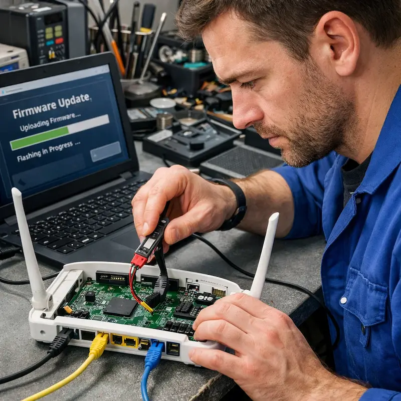 Обновление прошивки роутера в Орле