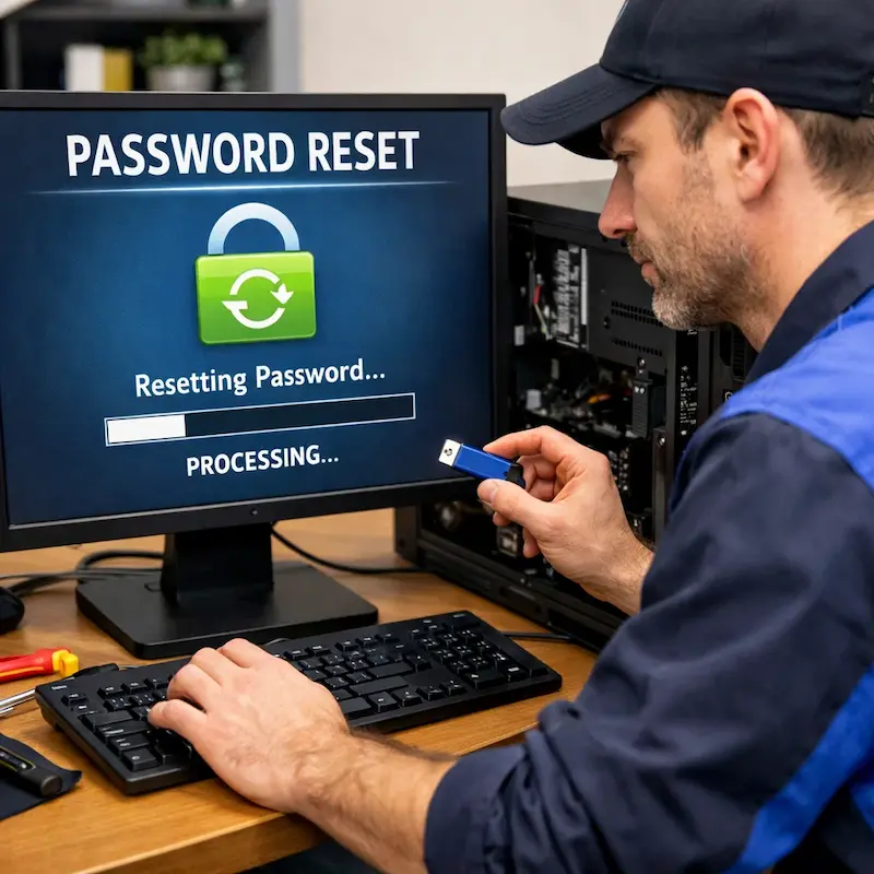 Удаление пароля на компьютере в Орле