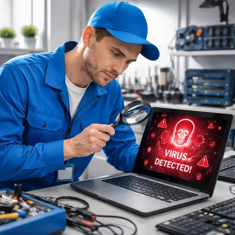 Поиск компьютерных вирусов в Орле