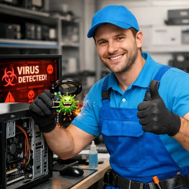 Удаление вирусов с компьютера в Орле